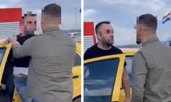 Përleshet Mërgimtari Nga Kosova Dhe Një Serb Në Kufirin Kroaci Serbi Video Tetova Sot