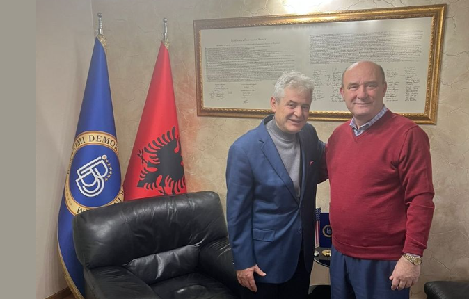 Ali Ahmeti takon ambasadorin e kombit, Bruno Ceka: Mërgata është pjesë e pandarë e sukseseve dhe sfidave tona