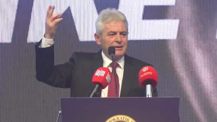 Ali Ahmeti: Nuk ndalet rruga drejt BE-së me propaganda, ndaj Artanit, ne nuk jemi tren por jemi urgan!