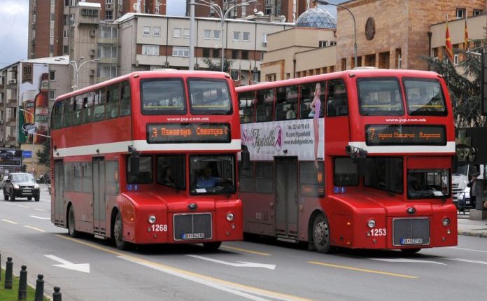 Orar i ri i autobusëve në Shkup për shkak të festave