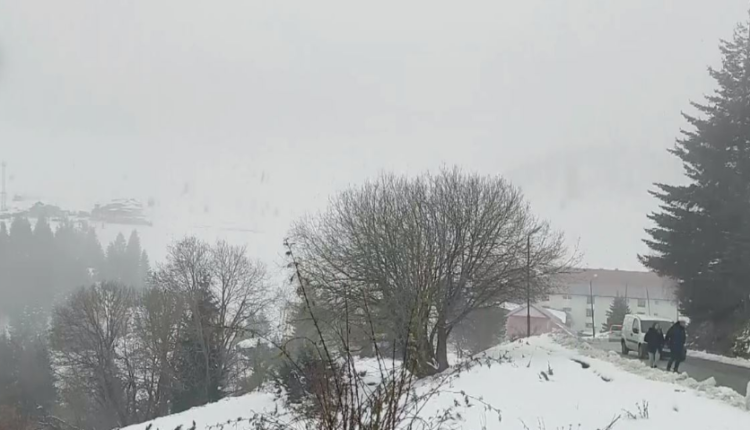 9 centimetra borë në Kodër të Diellit