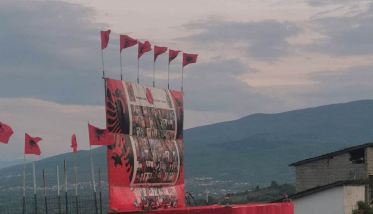 Ali Ahmeti në Manifestimin tradicional në Sllupçan, Zona e lirë në Karadakun e pamposhtur