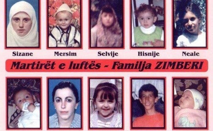Ali Ahmeti përkujton familjen Zymberi