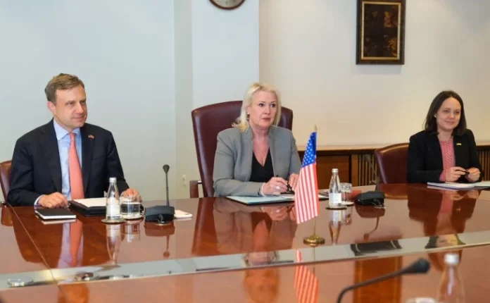 Kovaçevski – Aggeler: Mbështetje nga SHBA-të për procesin e integrimit evropian të RMV-së