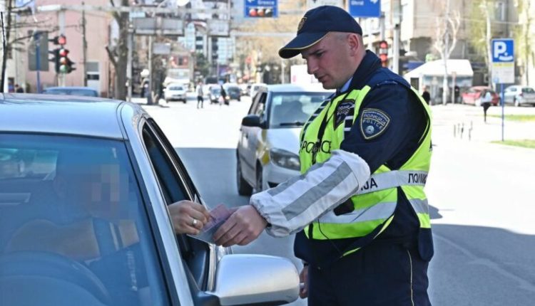 MPB: 154 gjoba në Shkup, 21 për tejkalim të shpejtësisë