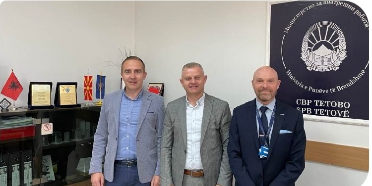 Përfaqësuesit e Organizatës Evropiane për Siguri dhe Bashkëpunim vizituan SPB-në e Tetovës