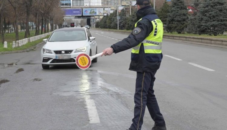 MPB: 250 gjoba për shoferët në Shkup, 72 për tejkalim shpejtësie