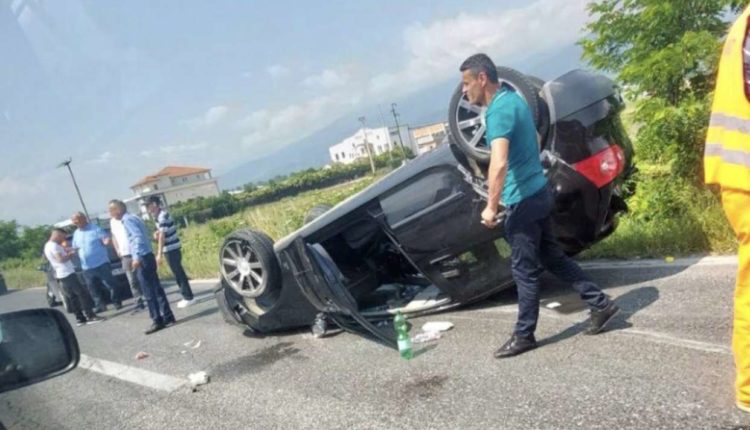 Aksident në rrugën Tetovë-Gostivar, lëndohen pesë persona