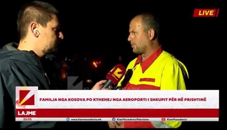 Ktheheshin nga Aeroporti i Shkupit, por ranë në lumë / Vazhdojnë kërkimet për familjen Pacolli (VIDEO)