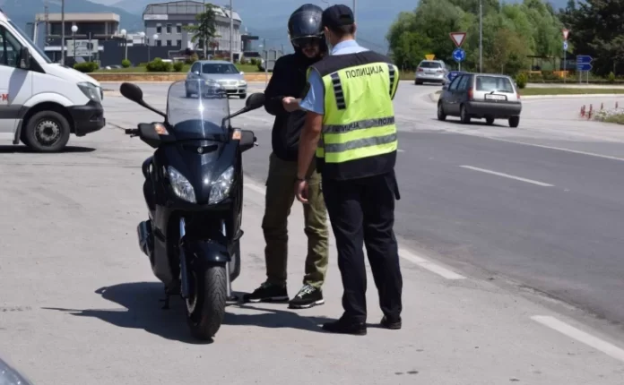 1655 motoçiklistë të sanksionuar gjatë muajit qershor, 49 motoçikleta të konfiskuara