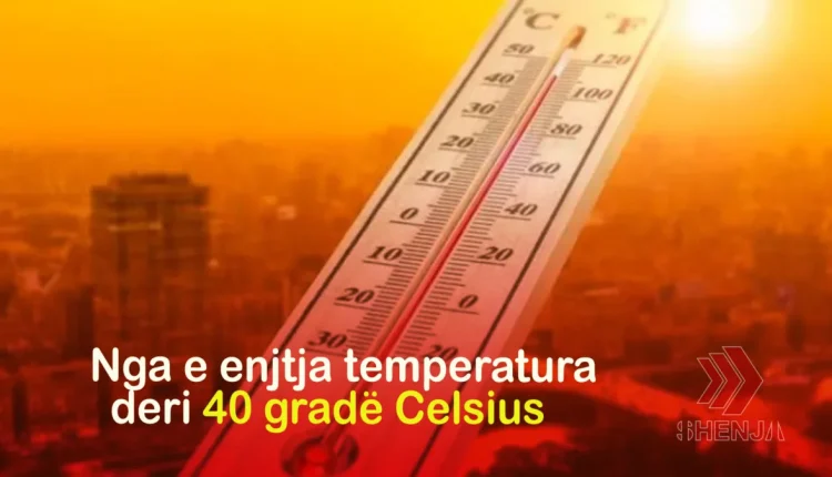 Nga e enjtja temperatura deri 40 gradë celsius në Maqedoni
