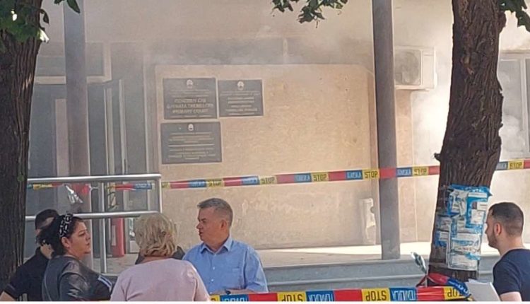 Zjarr në Gjykatën e Kumanovës, digjet Arkivi