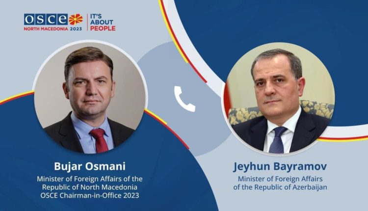 Osmani në bisedë telefonike me ministrat e Punëve të Jashtme të Armenisë dhe Azerbajxhanit