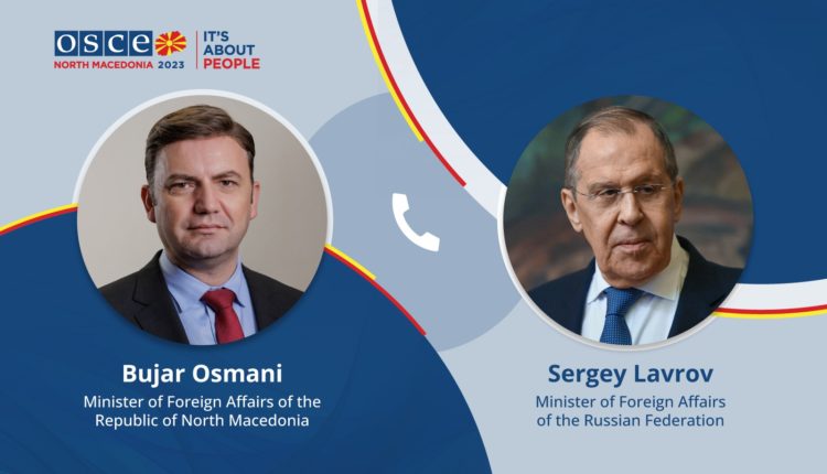 Bisedë telefonike Osmani – Lavrov