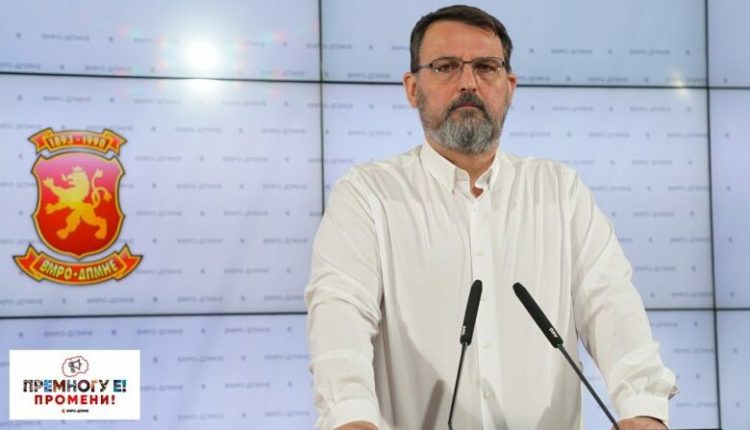 VMRO-DPMNE: Pushteti tregoi mungesë të plotë kapaciteti për konsensus