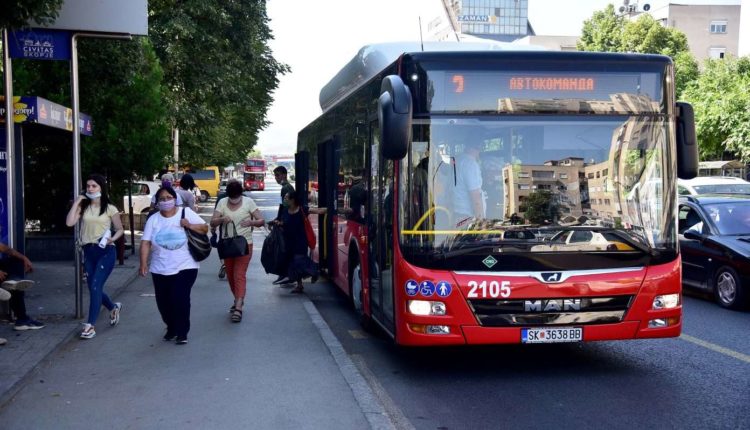 Transporti publik në Shkup sipas itinerarit të së dielës