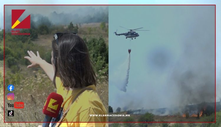 Zjarri shkatërron vreshtat dhe tokat pjellore në Haraçinë dhe Ilinden!