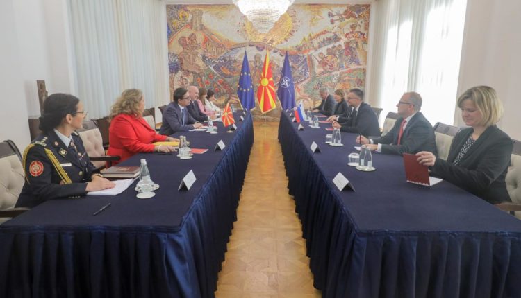 Pendarovski – Sharec: Sllovenia mbështet Maqedoninë e Veriut në rrugën drejt BE-së