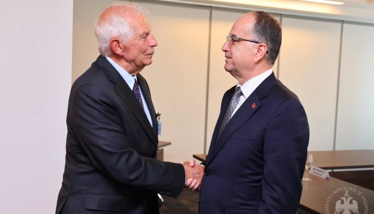 Begaj pas takimit me Borrellin: Zbatimi i marrëveshjes Kosovë-Serbi është garanci për sigurinë në rajon