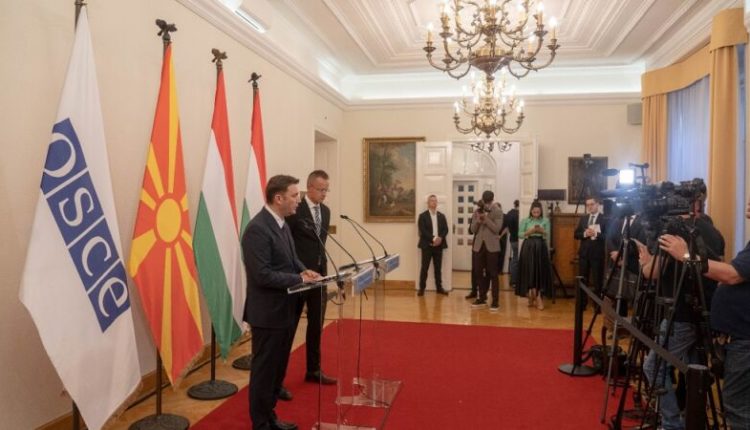 Në cilësinë e Kryesuesit të OSBE-së, Osmani iu drejtua diplomatëve hungarezë