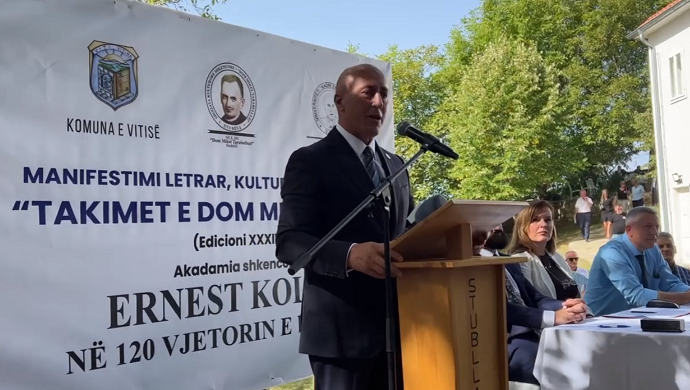 Haradinaj nga Stublla e Vitisë: Shqiptaria është vlerë e përbashkët, ia vlen të bëjmë gjithçka për të
