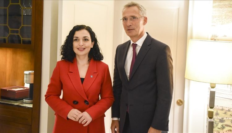 Osmani sot takohet me shefin e NATO-s