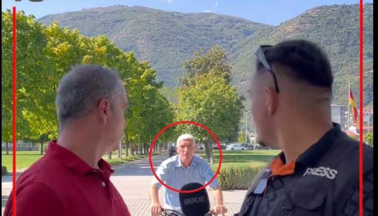 Sigurimi i UEJL tenton të pengojë punën e gazetarit të TS (VIDEO)