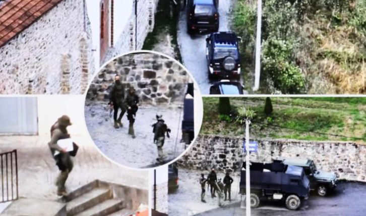 Derën e Manastirit e thyen me autoblindë, kush ndodhet brenda sipas Dioqezës së Rashkës