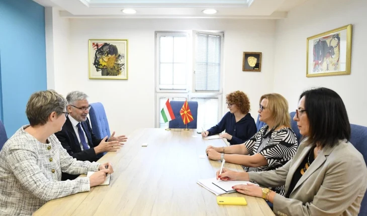 Gërkovska-Klein: Vazhdon mbështetja nga Hungaria në procesin eurointegrues