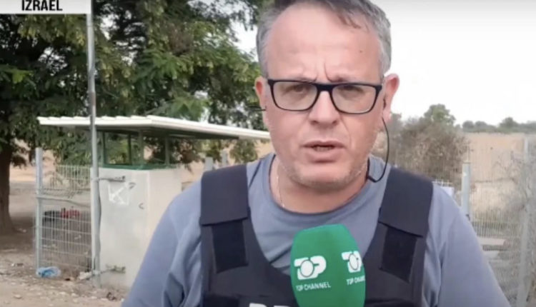 Momenti i frikshëm kur gazetarit të Top Channel i rrezikohet jeta në Izrael, i drejtohet arma për ta vrarë