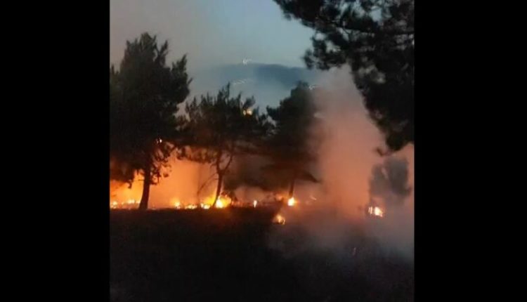 Digjet mali mbi fshatin Kondovë (VIDEO)