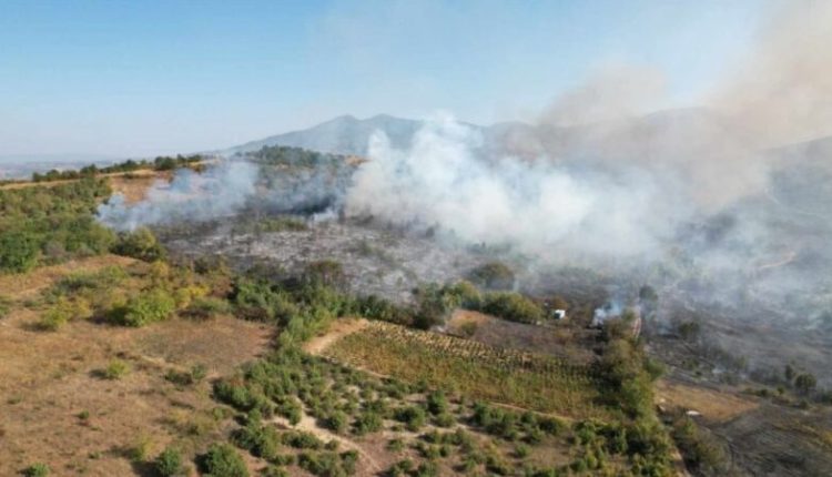QMK: Ditën e djeshme janë intervenuar pesë zjarre, një zjarr aktiv në Dibër, afër fshatit “Krasnicë”
