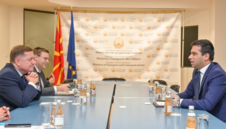 Boçvarski në një takim pune me ministrin austriak Amon dhe ambasadorin Pamer