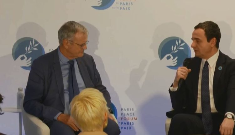 Kurti në Paris e përmend agresionin e 24 shtatorit: Deshën të krijojnë pretekst që ushtria serbe të hyjë në Kosovë