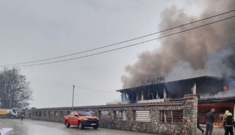 Ende është aktiv zjarri në Falishtë të Tetovës