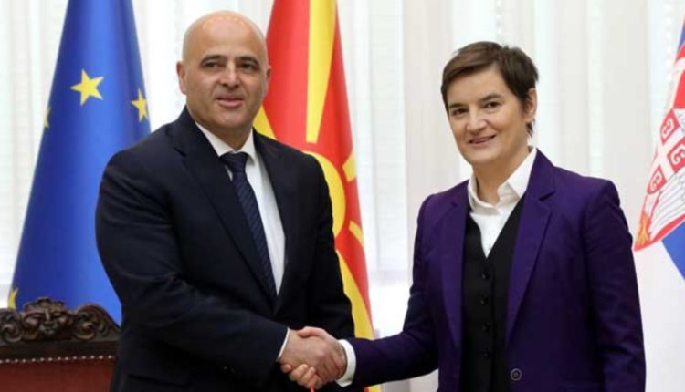 Kryeministri Kovaçevski do të takohet me kryeministren Ana Brnabiq në Qeverinë e Serbisë