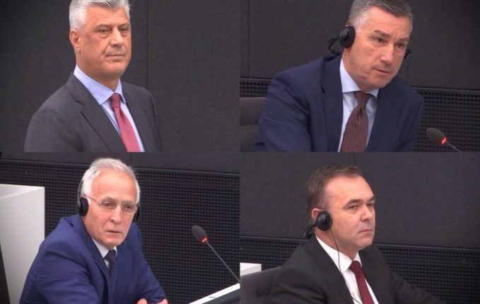 Në Hagë vazhdon seanca gjyqësore ndaj Thaçit dhe të tjerëve