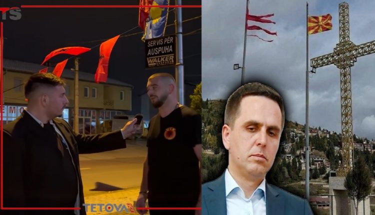 Tetovari sfidon Bilall Kasami: Nëse e ke leju Kryqin në Kodrën e Diellit më jep leje ta vendosi Shqiponjën në Qendër të Tetovës (VIDEO)