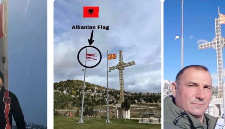 Me orë të tëra në polici, sqarohet Jeton Abdullahu personi që ngriti flamurin në Kodrën e Diellit Tetovë