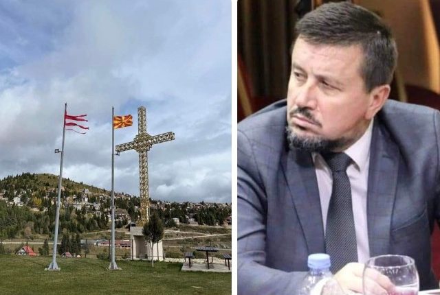 Hoxha nga Tetova me porosi: Hiqeni sa me shpejt Kryqin prej 15 metrave në Kodrën e Diellit, se ndryshe…!