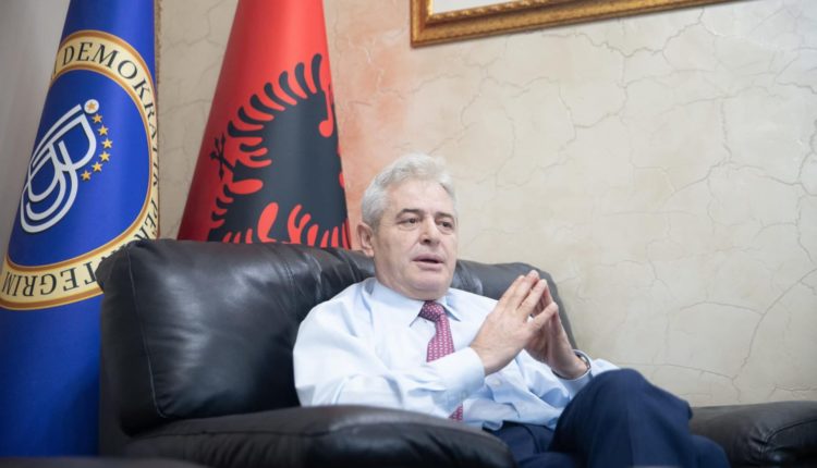 Urimi i fundvitit nga kryetari i BDI-së, Ali Ahmeti