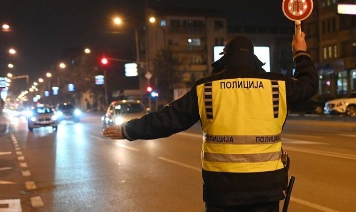 147 gjoba në Shkup, 14 për drejtim mjeti pa patentë shoferi