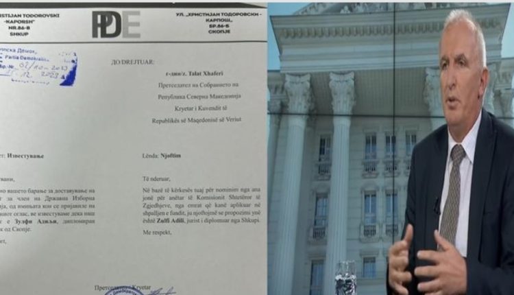 Demaskohet ASH: Anëtari i KSHZ-së nuk eshte propozuar nga ata por nga PDE (Shihni Dokumentin)