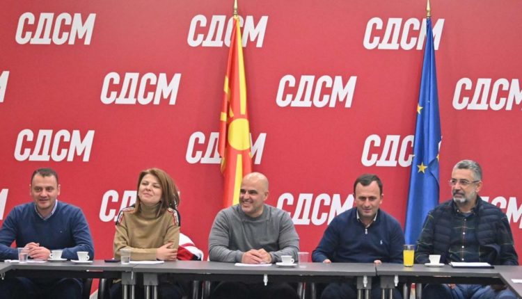 LSDM: Mitreski kryetari i Kuvendit, Zeçeviq shef i shtabi zgjedhor