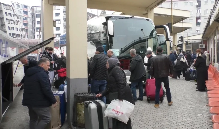 Për një javë nga Gostivari u larguan 11 mijë kurbetçarë