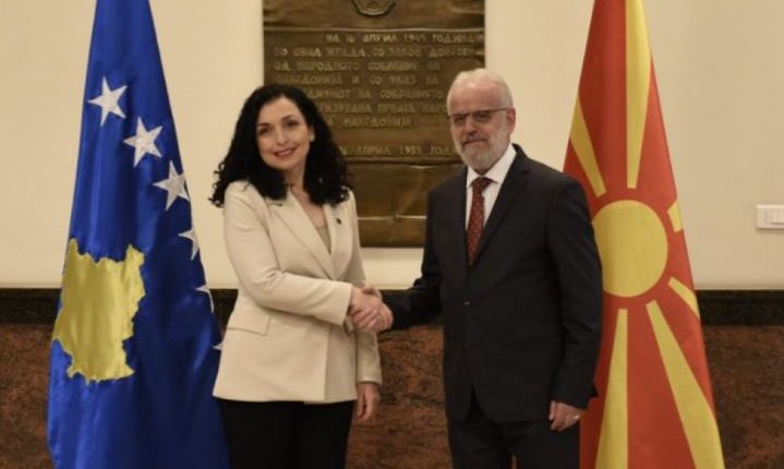 Vjosa Osmani uron Talat Xhaferin: Sot shënohet një moment historik për shqiptarët