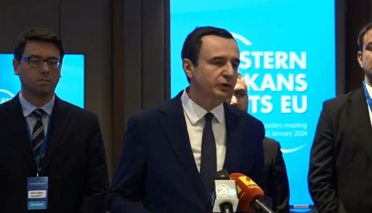 Kurti: Plani i rritjes i BE-së e përshpejton anëtarësimin e Kosovës në union
