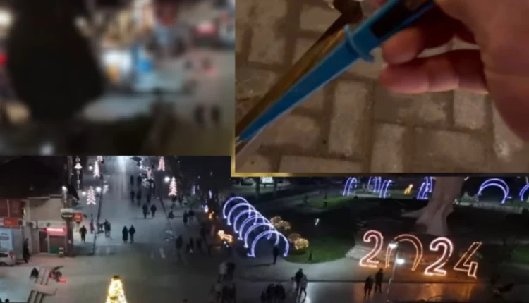Vajza e vogël goditet nga rryma tek dekorimi i Vitit të Ri në Strugë – shpëton mrekullisht