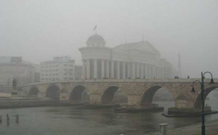 Shkupi mbrëmë ishte ndër qytetet më të ndotura në botë