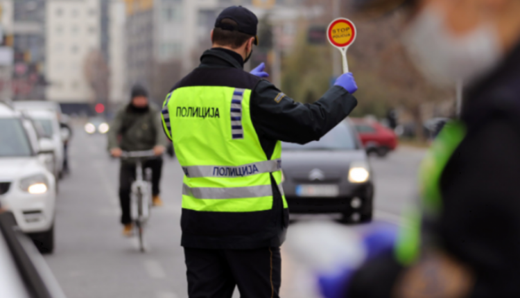 Policia gjobit 132 shoferë në Shkup, 97 për tejkalim të shpejtësisë